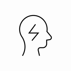 manage stress icon sign vector