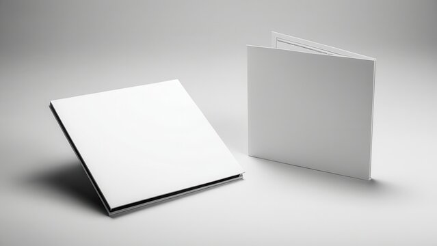 Versatile CD digipack mockup featuring customizable front and back covers. Perfect for promoting music or corporate media projects. Easy to edit and ready to use