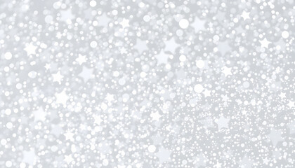 Obraz premium White Silver foil background texture glitter sparkle for christmas elegant light design shiny abstract painted vintage blurred magic winter wallpaper isolated with white highlights, png