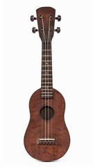 Naklejka premium A dulcimer clipart, Appalachian instrument element, rustic look, isolated on white background