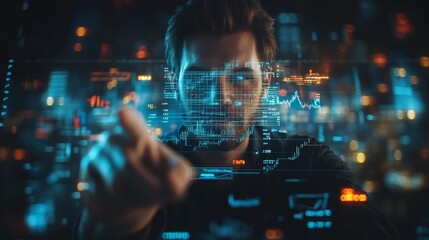 Futuristic Digital Interface