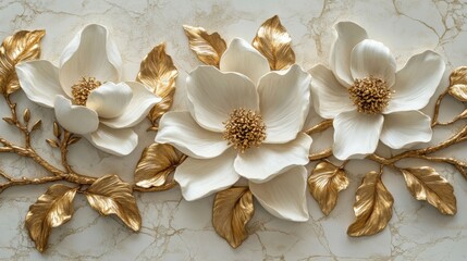 Luxurious Floral Wall Art