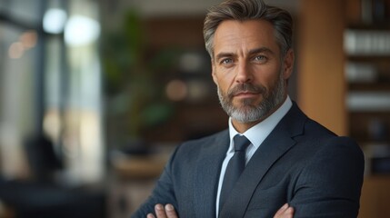 Fototapeta premium Confident Business Professional Portrait