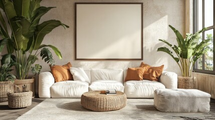 Cozy Bohemian Living Room