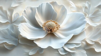 Elegant White Blossoms