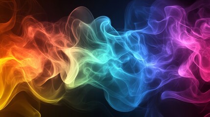 Fototapeta premium Colorful Abstract Smoke