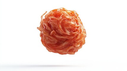 Kimchi Product Photography: Hyperealistic High-Quality Image Floating in Mid-Air on White Background