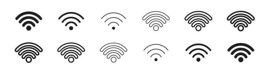 wifi vector, wifi symbol, wifi icon, wifi icon collection