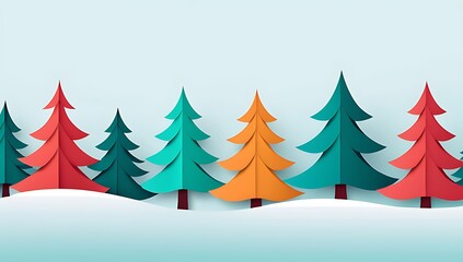 Fototapeta premium colorful ornaments snowy background create festive holiday scenes greeting cards illustrations