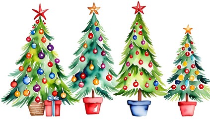decorated christmas trees popular holiday decoration choice among many families worldwide every year