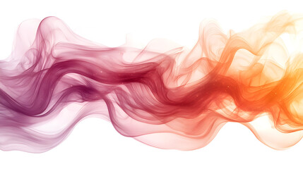 Obraz premium A Unique Maroon and Peach Swirling Cloud on a Transparent Background Expressing Innovative Dynamics.