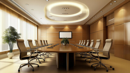 modern meeting room