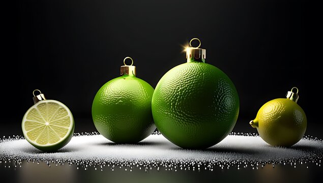 lime unique christmas decoration idea parties starting january