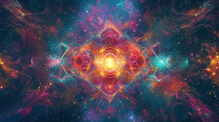  Space-filled Starburst