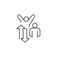 human resources icon sign vector