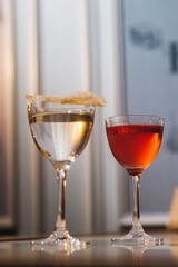 Two Beautiful Cocktails