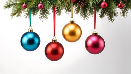 watercolor hanging baubles add festive touch holiday season vibrant colors delicate designs christmas decorations every year