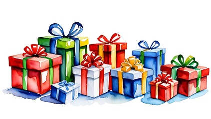 white background showcases variety unique christmas gift ideas decoration personalization purposes