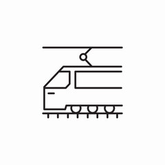 train cargo icon sign vector