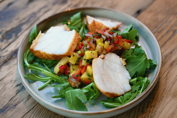 extravagant cuisine, restaurant small plate menu 