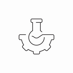 chemical engineering icon sign vector