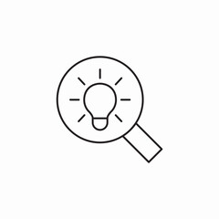 idea solution icon sign vector