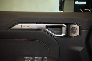 Modern Car Door Control Panel with Window Switches for convenience and functionality