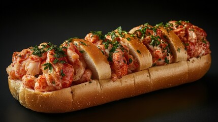 Succulent Lobster Rolls - High-Quality Product Photography with Cinematic Lighting and Realistic Details