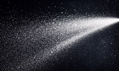 water spray , spray, plain dark and black background