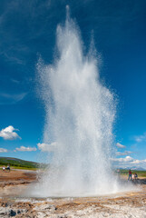 The Geyser, strokkur in Iceland