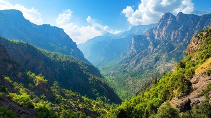 Discover the awe-inspiring Tazı Canyon Gorge, a natural wonder that stretches beyond view in Antalya.