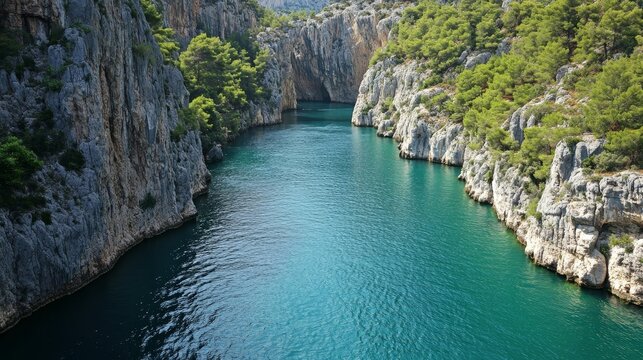 Discover the awe-inspiring Tazı Canyon Gorge, a natural wonder that stretches beyond view in Antalya.