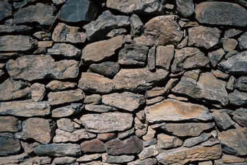 Gray stones texture