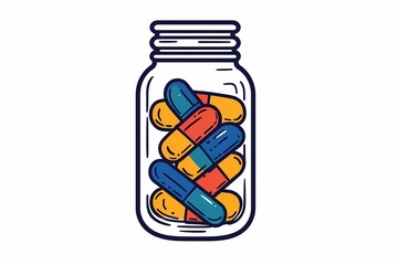 Medical pillows mockup displayed on a plain background, ideal for healthcare product presentations, medical advertising, and promotional visuals for comfort products.