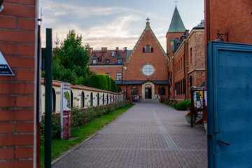 The Convent of the Sisters of Our Lady of Mercy in Cracow, Poland.