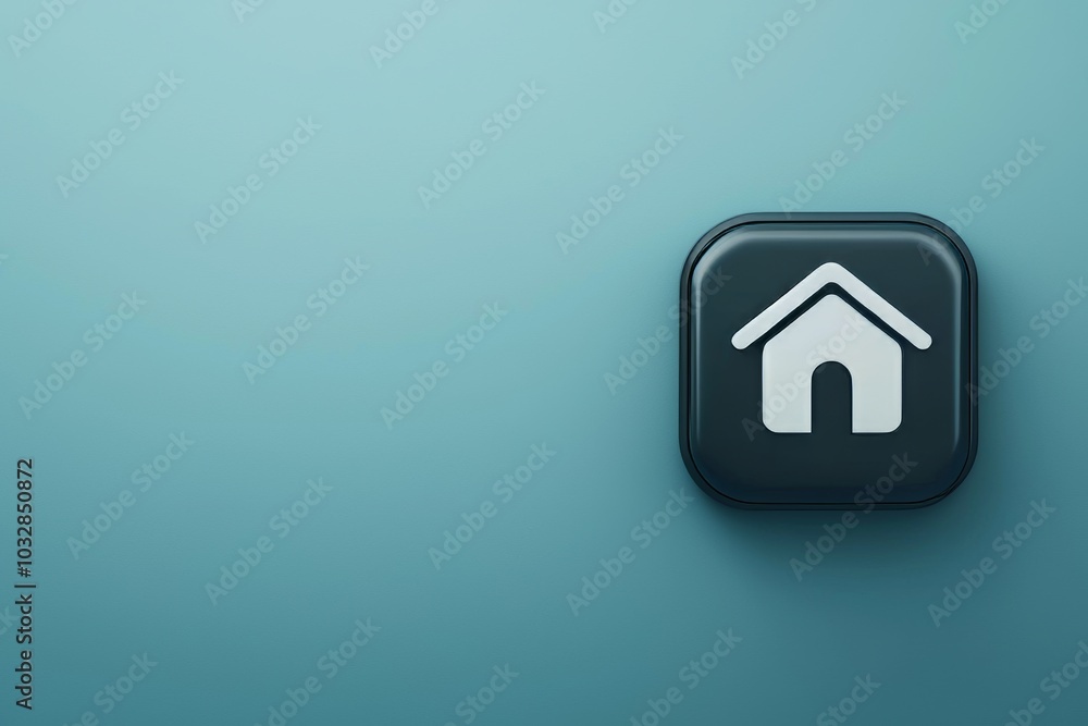 Poster system for automating smart homes. devices for controlling lighting, climate, and temperature in ind