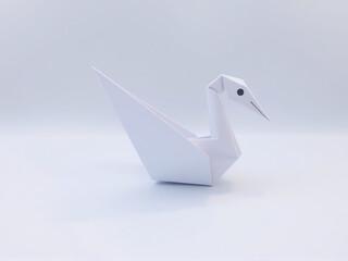 origami paper bird