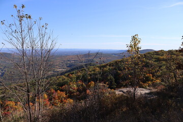 Overlook from Prospect Mountain summit, Lake George, New York state