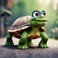 Obraz premium Happy turtle