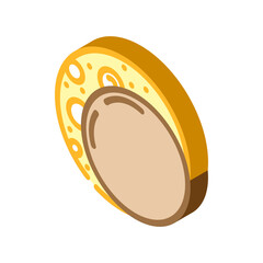 lunar eclipse natural phenomena isometric icon vector. lunar eclipse natural phenomena sign. isolated symbol illustration