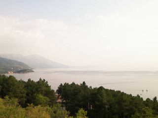 Coast of Lake Ochrid.