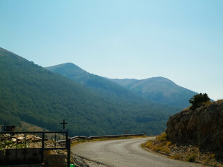 Mountains of Galicica National Park, Macedonia.