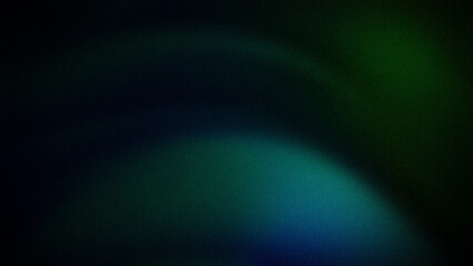 Dark abstract gradient background featuring deep shades of green, blue, and black with a grainy texture. Perfect for wallpapers, banners, and digital designs