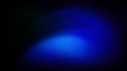 An abstract gradient with rich blue tones blending into dark shadows, enhanced by a grainy texture. Ideal for modern backgrounds, wallpapers, and digital designs