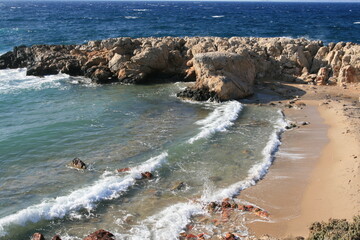 Waves on the beach