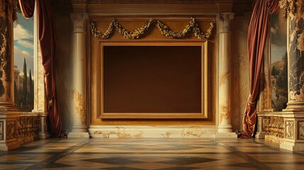 Renaissance concept invitation template