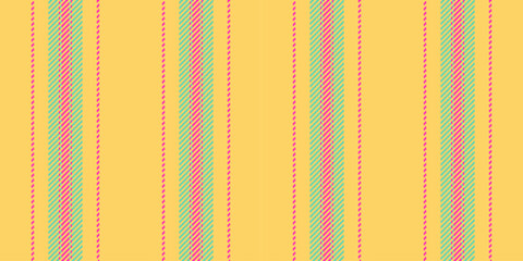 Snniversary background stripe lines, isolation vector textile texture. Ghop seamless pattern fabric vertical in amber and teal colors.