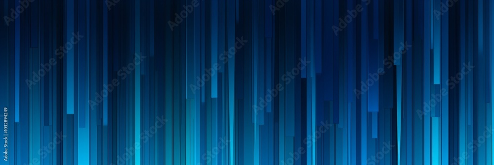 Poster vertical blue random tinted lines seamless pattern background