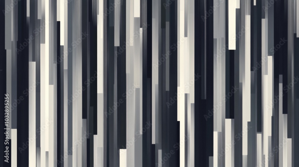 Poster vertical gray random tinted lines seamless pattern background