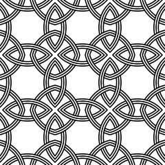 set of geometry seamless pattern background icon logo tattoo. vector illustration.